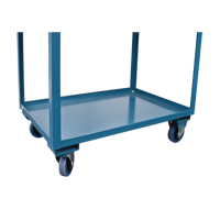 Chariots de service &agrave; bordure profonde, 2 Tiers, 24" la x 47" h x 36" p, Capacit&eacute; 1200 lb Chandler Sales