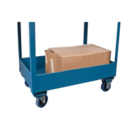 Chariots de service &agrave; bordure profonde, 2 Tiers, 24" la x 47" h x 36" p, Capacit&eacute; 1200 lb Chandler Sales
