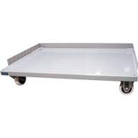 Mobile Dolly Base for Deep Door Storage Cabinets, 38" W x 24" D x 7" H, 1500 lbs. Capacity Chandler Sales