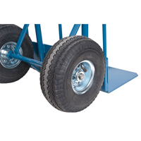 Load Retention Hand Truck, Dual Handle, Steel, 53" Height, 600 lbs. Capacity Chandler Sales
