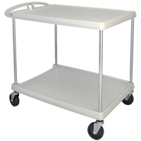 myCart Utility Cart, 2 Tiers, 26" x 36-7/8" x 36", 400 lbs. Capacity Chandler Sales