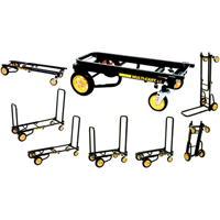 Transporteur d'&eacute;quipement 8 en 1 RockNRoller Multi-Cart, petit, Acier, Capacit&eacute; 350 lb Chandler Sales