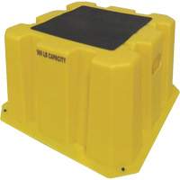 Escabeaux emboîtables industriels, 25" x 25" x Hauteur 14-3/4" Chandler Sales