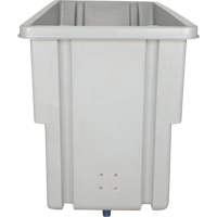 Tilt Truck, Polyethylene, 0.625 cu. yd., 500 lbs. Load Capacity Chandler Sales