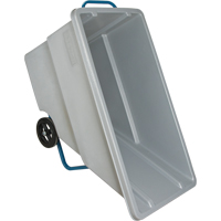 Tilt Truck, Polyethylene, 0.625 cu. yd., 850 lbs. Load Capacity Chandler Sales