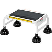 Stop-Step Ladders, 1 Steps, 16" Step Width, 9-9/16" Platform Height, Steel Chandler Sales