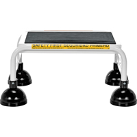 Stop-Step Ladders, 1 Steps, 16" Step Width, 9-9/16" Platform Height, Steel Chandler Sales