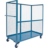 Chariot grillag&eacute; pour transport , Acier, 24" x 55" x 36", Capacit&eacute; 1200 lb Chandler Sales