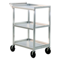 Chariot utilitaire, 3 Tiers, 16-1/2" la x 39" h x 27-3/4" p, Capacit&eacute; 350 lb Chandler Sales