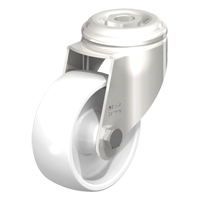 Stainless Steel Nylon Caster, Swivel, 3-1/8" (79.5 mm) Dia., 265 lbs. (120 kg.) Capacity Chandler Sales