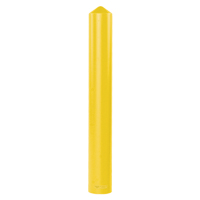 Enveloppe lisse pour butoir, 4" dia. x 56" l, Jaune Chandler Sales