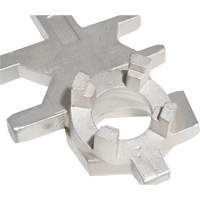 Drum Wrench, 3/4"/2" Opening, 9-1/2" Handle, Stainless Steel Chandler Sales