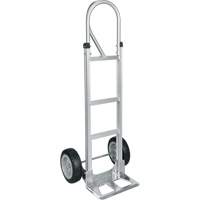 Knocked Down Hand Truck, P-Handle Handle, Aluminum, 52-1/8" Height, 500 lbs. Capacity Chandler Sales