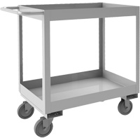 Chariot avec tablettes de calibre industriel, 2 Tiers, 16" la x 34" h x 36-7/16" p, Capacit&eacute; 600 lb Chandler Sales