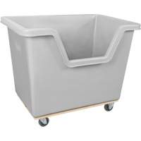 Chariot-caisse &agrave; c&ocirc;t&eacute; ouvert, Poly&eacute;thyl&egrave;ne, 45-3/4" lo x 31-1/4" la x 37-3/4" h, Volume 22 pi³, Capacit&eacute; 1000 lb Chandler Sales