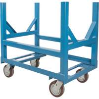 Pipe & Bar Cradle Truck, 24" L x 24" W x 34" H, 2500 lbs. Capacity, Polyurethane Wheels Chandler Sales