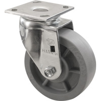 Emaxx Caster, Swivel, 4" (101.6 mm), Envirothane, 1000 lbs. (453.6 kg.) Chandler Sales