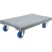 Medium-Duty Solid Wood Dollies, Polyolefin Wheels, 900 lbs. Capacity, 18" W x 24" D x 7" H Chandler Sales