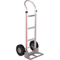 Knocked Down Hand Truck, Continuous Handle, Aluminum, 48" Height, 500 lbs. Capacity Chandler Sales