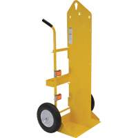Welding Cylinder Torch Cart, Foam-Filled Wheels, 23-13/16" W x 22-13/16" L Base, 500 lbs. Chandler Sales