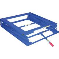 Support de palette ajustable, 42-1/2" lo x 40" la, Capacit&eacute; 5000 lb Chandler Sales