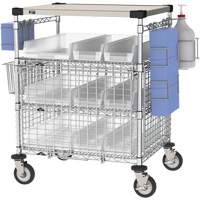 Poste d'EPI pour r&eacute;ception, Acier inoxydable, 43" x 40" x 24", Capacit&eacute; 900 lb Chandler Sales