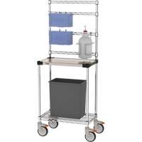 Poste de d&eacute;sinfection, Acier inoxydable, 24" x 60" x 14", Capacit&eacute; 900 lb Chandler Sales