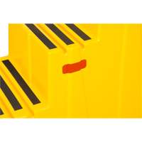 Escabeau industriel, 3 marches, 34-13/16" x 22-7/16" x Hauteur 28-1/2" Chandler Sales