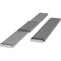 Telescoping Work Plank, 108" W x 12" D, 250 lbs. Capacity, Knocked Down Chandler Sales