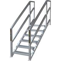 Syst&egrave;me d'escalier modulaire pour la construction de 6-10 marches SmartStairs, 75" ha Chandler Sales