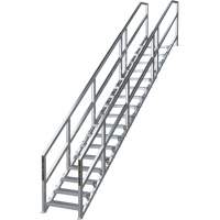 Syst&egrave;me d'escalier modulaire pour la construction de 17-21 marches SmartStairs, 157-1/2" ha Chandler Sales