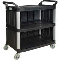 Chariot utilitaire, 3 tiers, 19-3/4" x 37-1/2" x 40-1/4", Capacit&eacute; 250 lb Chandler Sales