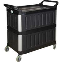 Chariot utilitaire, 3 tiers, 19-3/4" x 37-1/2" x 40-1/4", Capacit&eacute; 250 lb Chandler Sales