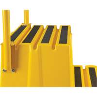 Escabeau industriel, 4 marches, 44" x 22-1/4" x Hauteur 65-1/8" Chandler Sales