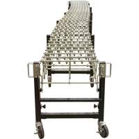 Expandable Conveyor, 18" W x 12' L, 200 lbs. per lin. ft. Capacity Chandler Sales