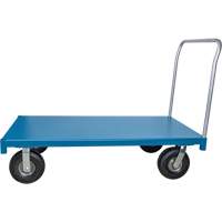 Heavy-Duty Platform Truck, 48" L x 24" W, 1200 lbs. Capacity, Flat Free Casters Chandler Sales