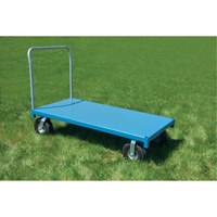 Heavy-Duty Platform Truck, 48" L x 24" W, 1200 lbs. Capacity, Flat Free Casters Chandler Sales