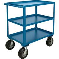 Outdoor Shelf Cart, 3 Tiers, 18" W x 39" H x 33" D, 1200 lbs. Capacity Chandler Sales