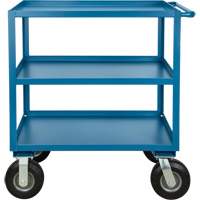 Outdoor Shelf Cart, 3 Tiers, 18" W x 39" H x 33" D, 1200 lbs. Capacity Chandler Sales