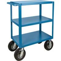 Outdoor Shelf Cart, 3 Tiers, 18" W x 39" H x 33" D, 1200 lbs. Capacity Chandler Sales