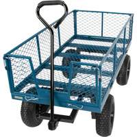 Wagon avec c&ocirc;t&eacute;s rabattables, 24" la x 48" la x Capacit&eacute; 800 lb Chandler Sales