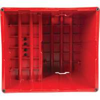 Escabeau industriel, 2 marches, 26" x 22-7/16" x Hauteur 19-11/16" Chandler Sales