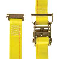 Tendeur d'arrimage logistique, Rochet, 2" la x 12' lo, Charge d'utilisation 1000 lb (454 kg) Chandler Sales