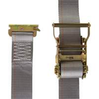 Logistic Strap, Ratchet, 2" W x 16' L, 1000 lbs. (454 kg) WLL Chandler Sales