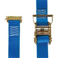 Tendeur d'arrimage logistique, Rochet, 2" la x 20' lo, Charge d'utilisation 1000 lb (454 kg) Chandler Sales