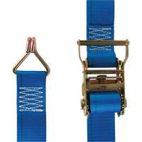 Heavy-Duty Utility Strap, J-Hook, 2" W x 20' L, 500 lbs. (227 kg) WLL Chandler Sales