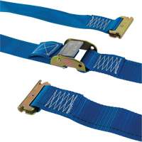 Ratchet Utility Strap, Cam Buckle, 2" W x 20' L, 835 lbs. (379 kg) WLL Chandler Sales