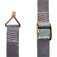 Ratchet Strap, Cam Buckle, 2" W x 16' L, 500 lbs. (227 kg) WLL Chandler Sales