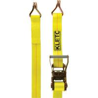 Winch Strap, J-Hook, 30' W x 2" L, 1670 lbs. (757 kg) Working Load Limit Chandler Sales
