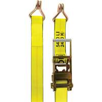 Winch Strap, J-Hook, 3" W x 30' L, 5400 lbs. (2449 kg) Working Load Limit Chandler Sales